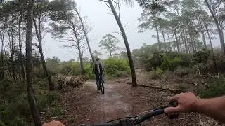 Trail Ride after the RaDAR Challenge at Topsail Hill State Park Florida