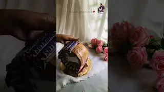 Making chocolate tower 😍