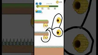 save doge from bees level 93 #viral #challenge