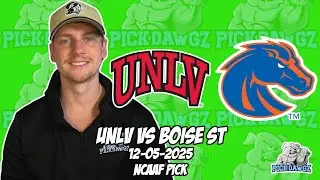 Прогнозы и прогнозы на студенческий футбольный матч UNLV против Boise State 5 декабря 2025 года |...