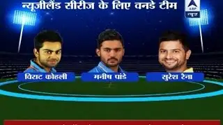 Suresh Raina returns to India's ODI squad for New Zealand series