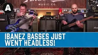 НОВЫЕ бас-гитары Ibanez EHB &mdash; эффектный дизайн без головки и улучшенное удобство игры!