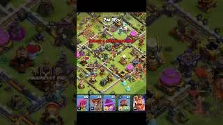 🔥TH16 Loot Attack 💰 | Best Farming Strategy | Clash of Clans🔥 #coc #lootattack #cocshorts #th16base
