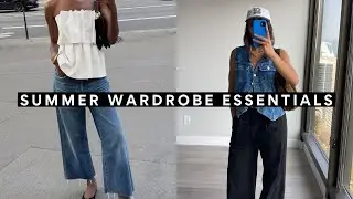 Capsule Wardrobe Essentials 2024 | MUST HAVES for the perfect summer wardrobe
