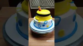 Chocolate cake| minions theme| cake decoration ideas #shorts