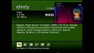 Xfinity Digital Guide (May 23, 2023)