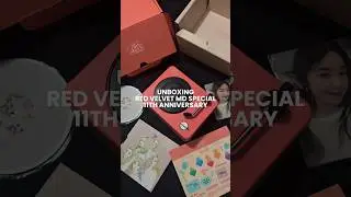 🦜 Unboxing 🦜 RED VELVET MD SPECIAL 11TH ANNIVERSARY @redvelvet #redvelvet #reveluv