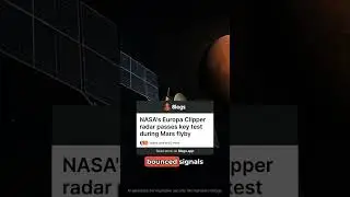 NASA's Europa Clipper radar passes key test during Mars flyby