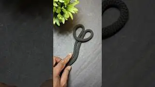 Красивый узел и простой узел. A beautiful knot and a simple knot...#techniciandnyaneshwar