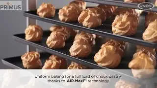 UNOX BAKERTOP MIND.Maps (СЕРИЯ 6) Как испечь профитроли