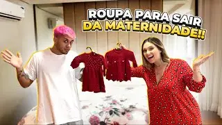 ESCOLHENDO A ROUPA PARA MARIA ALICE SAIR DA MATERNIDADE!!