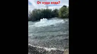 Необычный источник артезианской воды появился в Казахстане #алматы