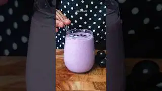 Jamun Milkshake Magic 🥤✨ | Creamy Black Plum Delight! #shorts