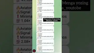 Aviator signal bot #aviatot #signal #bot