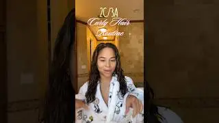 2c/3a curly hair routine ❤️ #curlyhair #haircare