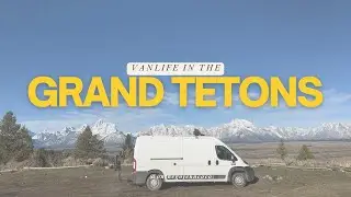 Vanlife Winter Roadtrip: The Grand Tetons