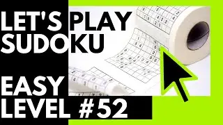 Let's Play Sudoku Easy Level in 2021 | Math Tutor Edu | Sudoku #52