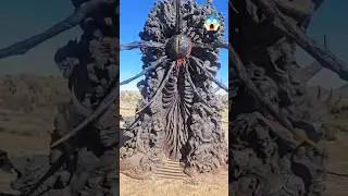 Footage of Mojave Mysterious Statue I TheGame Awards Promotion #fbreels2025ツ #viralpost2025 #trendin