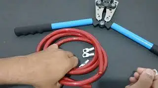Alicate de crimpar terminais grandes