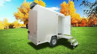 Portable Restroom Trailer || Portable Restroom Combo || Luxury Restroom Trailer