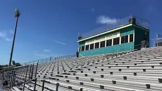Professional Pressure Washing in Lakeland Florida at George Jenkins High School.
