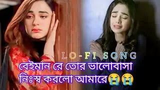 Beiman Re Tor Valobasha🥹 Lo-Fi song  Jhinuk। baul Shimul Hasan। বেইমান রে তোর ভালোবাসা