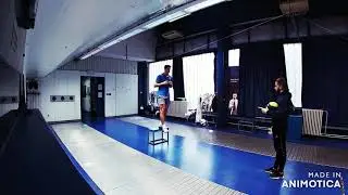 FENCING saq + plyometric/speed reaction drill