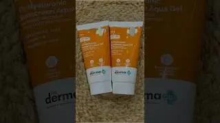 The derma co 1% hyaluronic acid Sunscreen Aqua gel SPF50 PA++++ #dermaco #sunscreencream #spf50pa