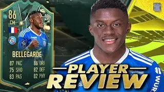 86 WINTER WILDCARD BELLEGARDE PLAYER REVIEW! WINTER WILDCARD SBC BELLEGARDE - FIFA 23 ULTIMATE TEAM