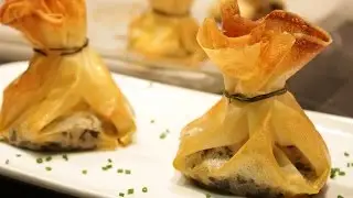Saquitos de Masa Brick con Morcilla