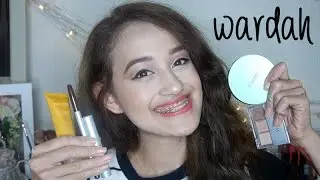 Wardah One Brand Makeup Tutorial : College Makeup + Intense Matte Lipstick First Impression