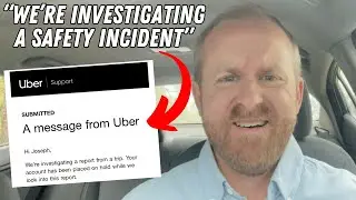My Uber Account Was Put On HOLD Due To A SAFETY INVESTIGATION