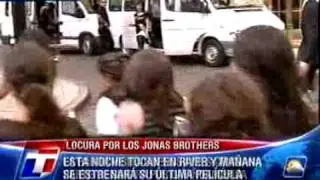Locura por los Jonas Brothers - Argentina