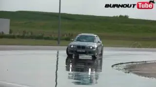 BMW E46 M3-jazda bokiem na VI Zlocie FM BMW Grupa Zach&oacute;d Międzych&oacute;d 2016