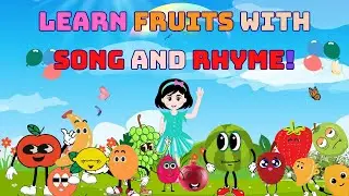 Fruits Song for Kids 🍓🍌🍉 | Learn Fruits with Fun | English Kids Learning Song | Kidsbit