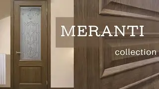 Коллекция Meranti - классические двери с багетом в натуральном шпоне (Victoria Porte)