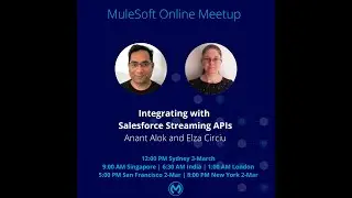 VirtualMuleys#64 - Salesforce Streaming APIs
