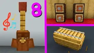 8 Minecraft Musical Instrument Build Hacks and Ideas