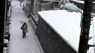2013 01 14 爆弾低気圧による大雪