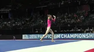 Georgia-Rose Brown (AUS) - Floor Exercise - 2016 Pacific Rim Championships Team/AA Final
