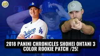 Коллекция футболок Prestige 2018 Panini Chronicles Ohtani /25
