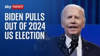 Joe Biden pulls out of 2024 US presidential race