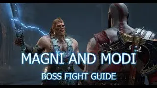 How to Beat Magni and Modi Easily - Guide and Tips God of War 4