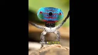 The Peacock Spider #animal #facts #shorts