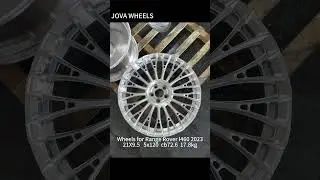 Manufacturing wheels for Range Rover l460 2023 23x9.5j at JOVA WHEELS factory  #forgedwheels