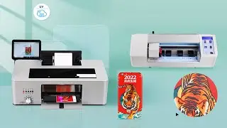 Mobile film skin sticker uv printer and mini film skin sticker cutting machine