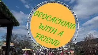Taking a Friend Geocaching at The Island | Pigeon Forge Adventure