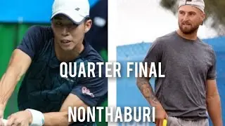 Makoto Ochi ( 越智誠 ) VS Omar Jasika | Nonthaburi Challenger Thailand 2022 | Quarter Final