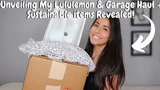 Моя недавняя распаковка Lululemon и Garage TRY ON HAUL с Net Zero Co.