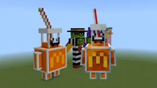 McDonald's Soda Potion Statue Tutorial in Minecraft